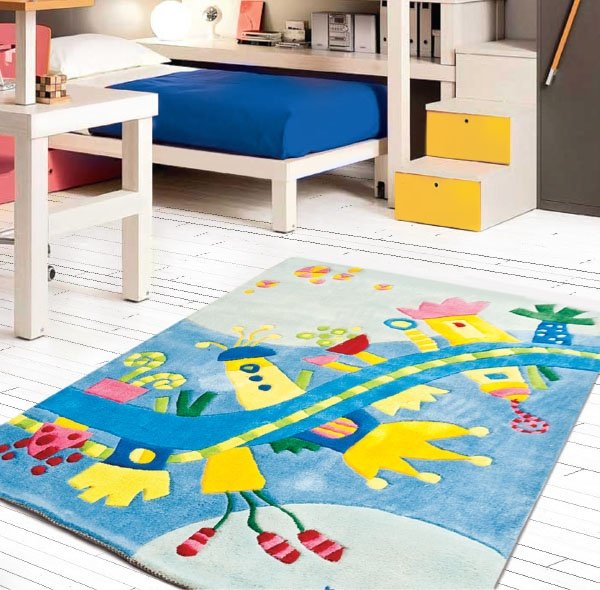 tapis pour chambre d'enfant