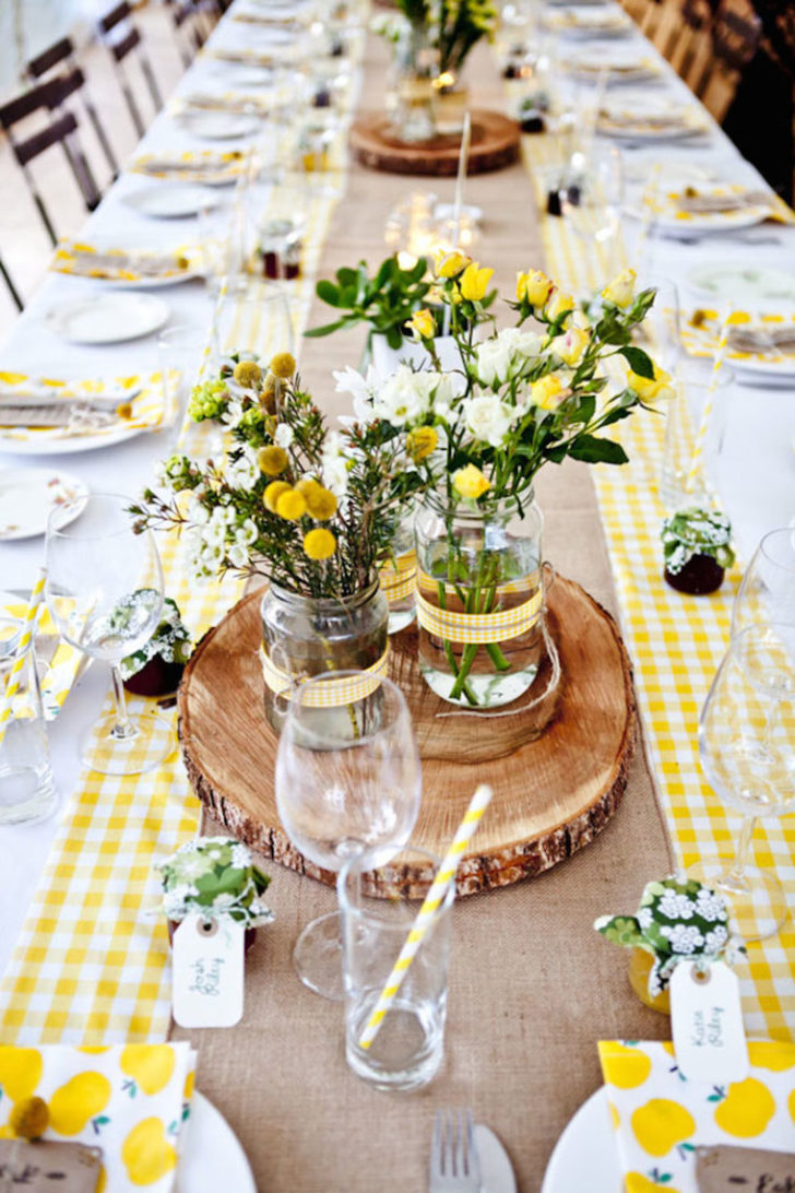 mise en table de fête