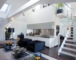 Design d'intérieur d'appartement duplex - La Scandinavie rencontre l'Asie