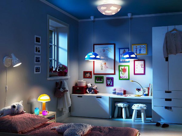 lustre pour chambre d'enfant