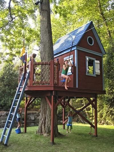 cabane dans les arbres