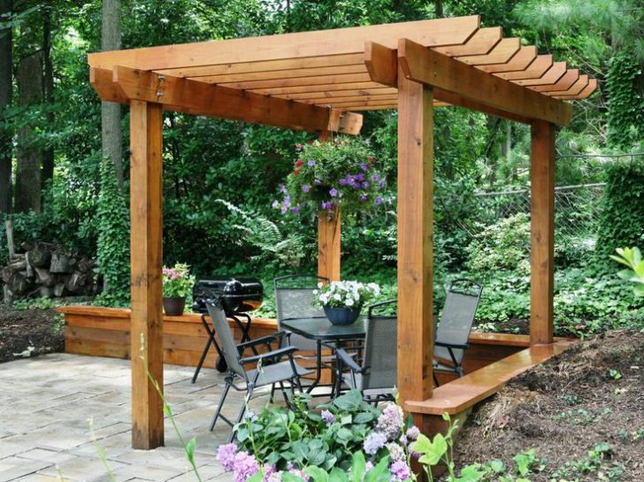 pergola de jardin