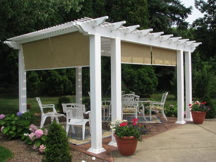 pergola de jardin