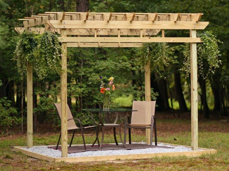 pergola de jardin