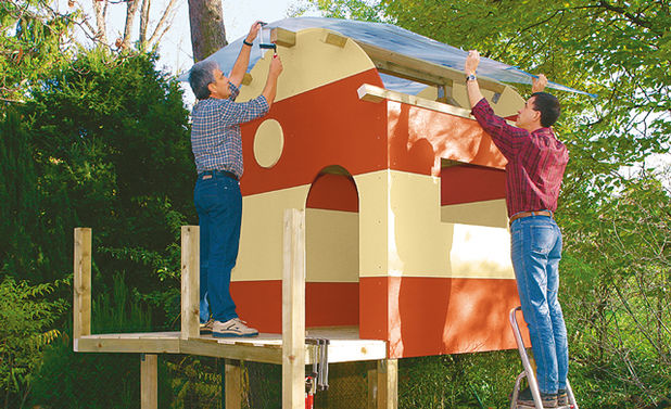 cabane dans les arbres