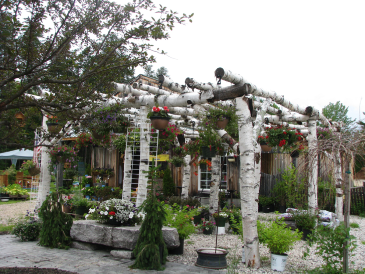 pergola de jardin