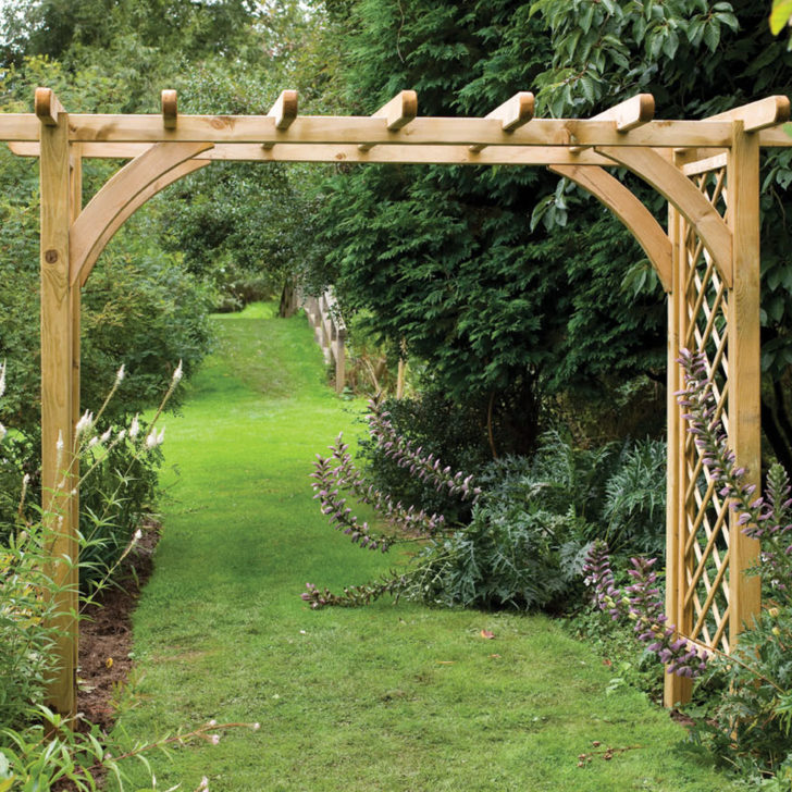 pergola de jardin