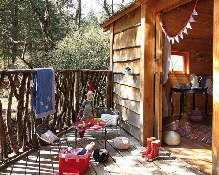 cabane dans les arbres