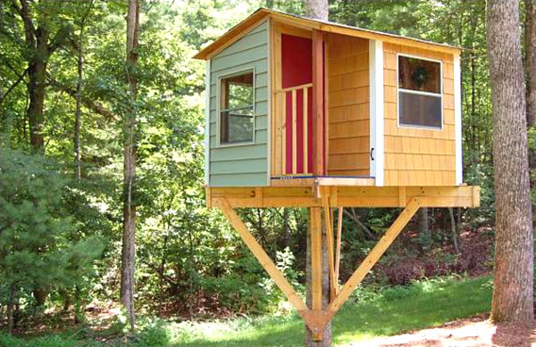 cabane dans les arbres