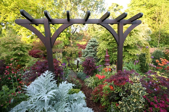 pergola de jardin