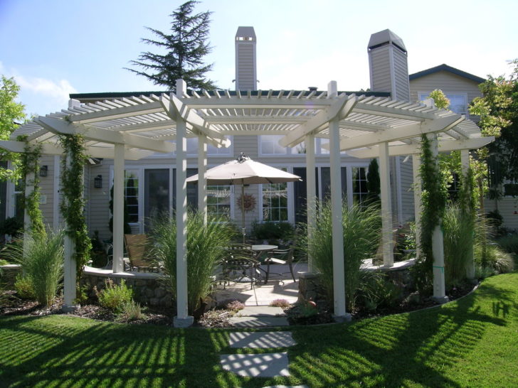 pergola de jardin