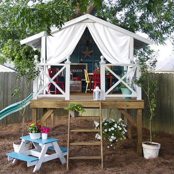 cabane dans les arbres