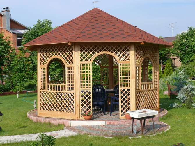 gazebos en bois