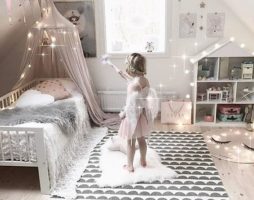 Conception de la chambre des enfants pour les filles de 9 à 12 ans