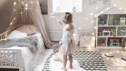 Conception de la chambre des enfants pour les filles de 9 à 12 ans