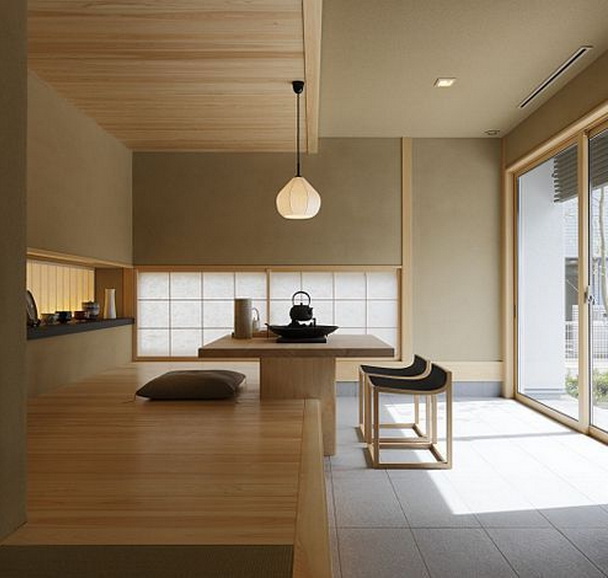 Style japonais à l'intérieur