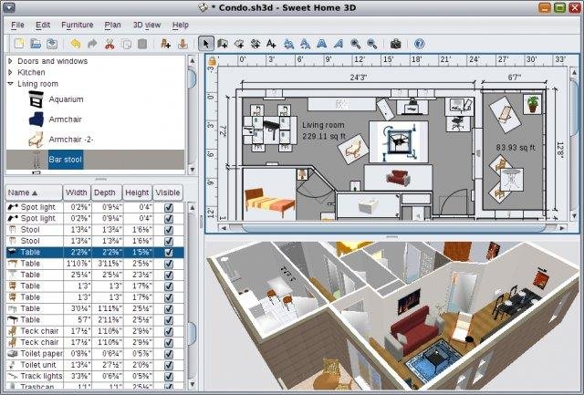 logiciel d'aménagement intérieur