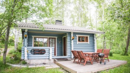 Petite maison pour une résidence d'été: intérieur, design, aménagement