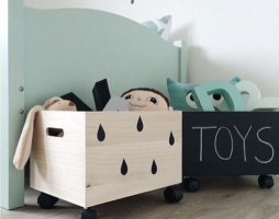 Comment faire une boîte pour les jouets pour enfants de vos propres mains