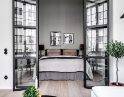 Options de design modernes pour une chambre avec balcon