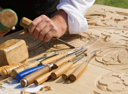 Sculpture sur bois