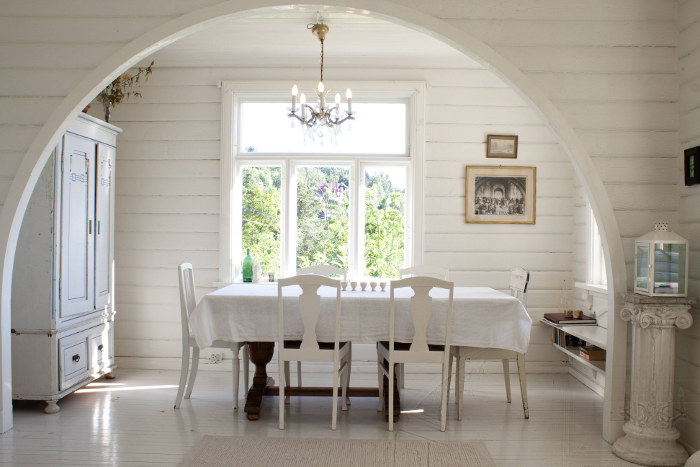 arche à l'intérieur de la cuisine