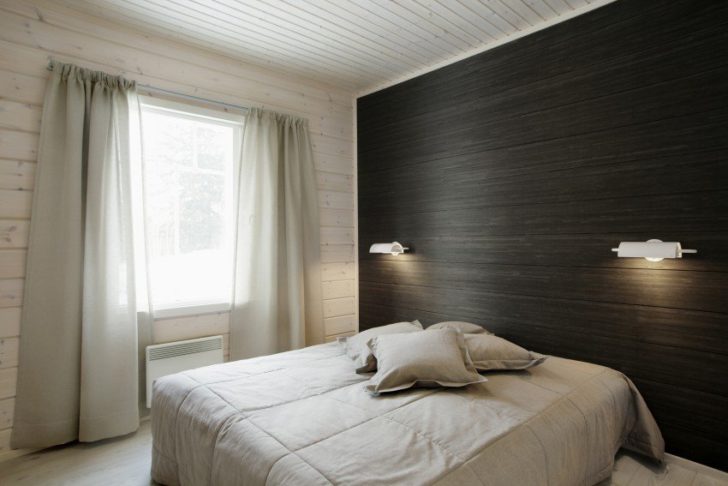 stratifié de mur de chambre à coucher