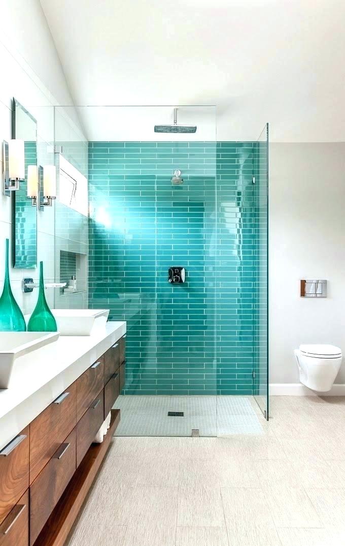 salle de bain turquoise