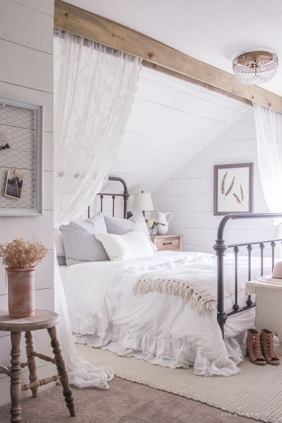 chambre rustique