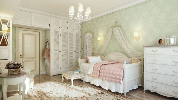 chambre d'enfant de style provençal