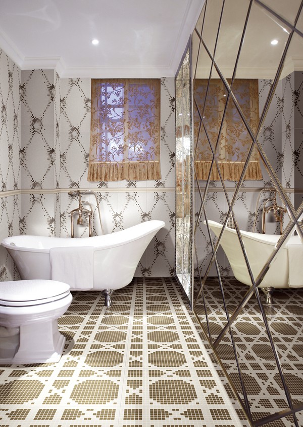 salle de bain en beige