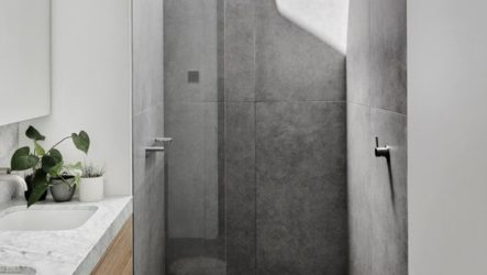 L'utilisation du grès cérame dans un design de salle de bain élégant