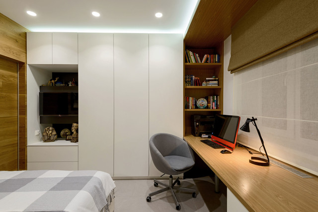 conception de chambre avec bureau