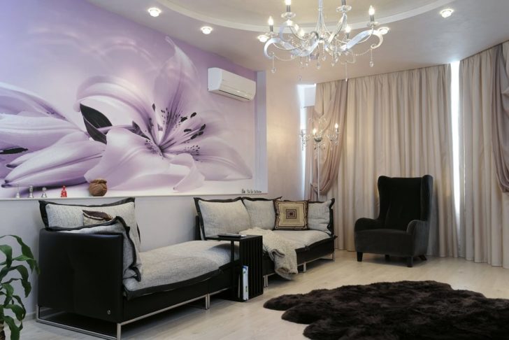 chambre violette