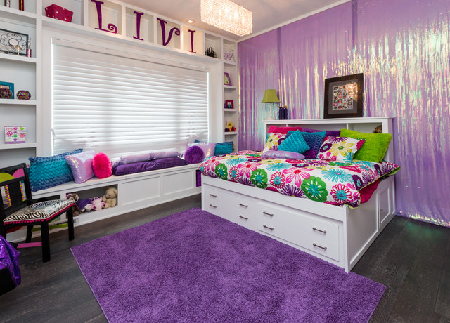 chambre violette