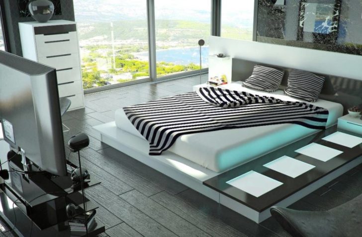 chambre de style moderne