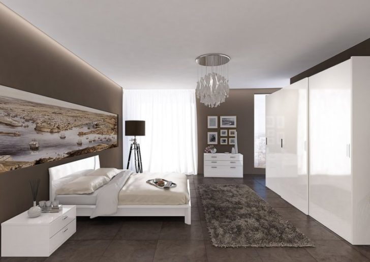 chambre de style moderne