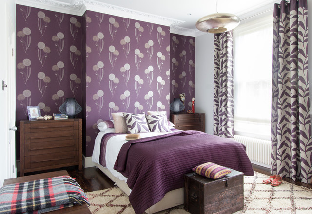 chambre violette