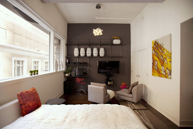 chambre de style moderne